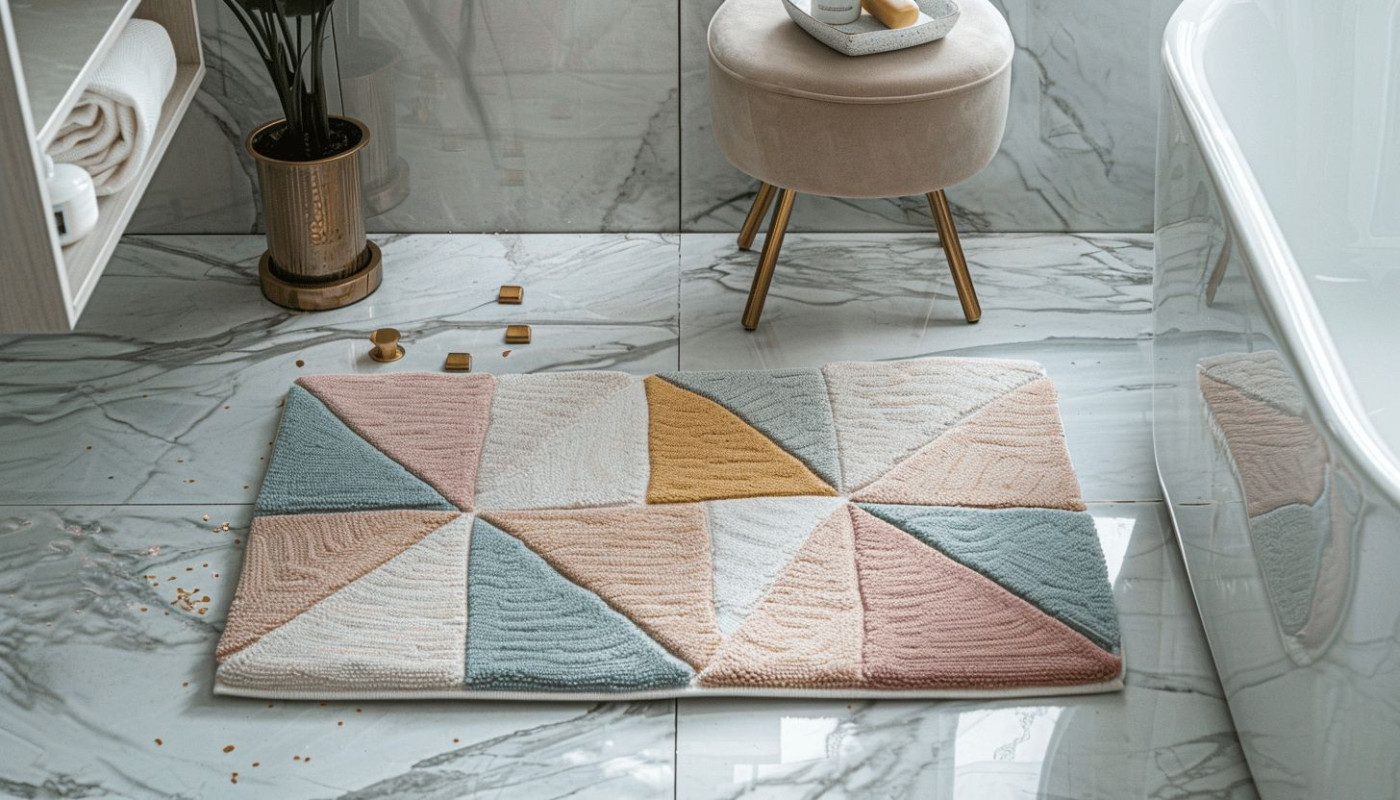 Comment les tapis de bain contribuent à l'esthétique de votre salle de bain
