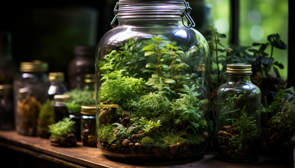 Les secrets des mini-écosystèmes de terrariums